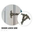 thumbnail image 3 of HEALEEP 2 Pcs Kitchen Cabinet Hinges Zinc Alloy Black Easy Installation For Homeowners, 3 of 8