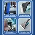 thumbnail image 4 of Adjustable Extendable Car Window Ice Scraper & Snow Brush | Retractable Defrosting Shovel with Detachable Brush Head for Winter Windshield Cleaning, 4 of 9