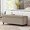 Linen Light Brown, variant on Betoko Linen Storage Benches for Bedroom End of Bed,Mid Century Modern Bed Ottoman Bench with Storage,Button Tufted 45" Long Storage Bench for Entryway Living Room Window (Linen Light Brown)
