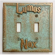 Lumos/Nox (Harr Potter - Double Light Switch Cover