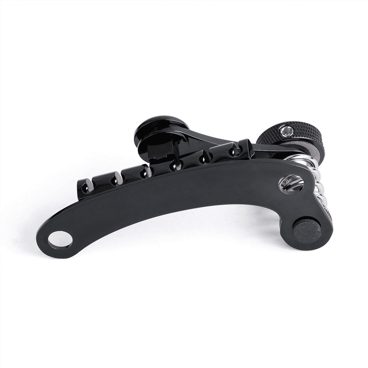 Guitar Vibrato Tailpiece Tremolo, Flat Top Body Tremolo Unit Vibrato Bridge for LP Electric Guitars Black