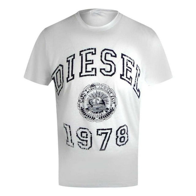 Diesel T-Shirt Logo Audacieux pour Adulte