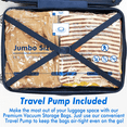 thumbnail image 6 of Tooloton Vacuum Storage Bags with Electric Pump, 24 Pack, Includes Jumbo, Large, Medium, Small, Roll-Up Bags, 6 of 6