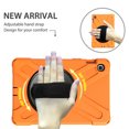thumbnail image 2 of XYX Case for Samsung Galaxy Tab S5e 10.5 inch SM-T720/SM-T725 with 360 Degree Rotating, Hand Strap, Shoulder Strap, Orange, 2 of 7