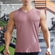 thumbnail image 1 of pstuiky Camisetas sin mangas para hombre, Camiseta de tirantes para hombre, color liso, para deportes al aire libre, fitness, tiras finas, transpirable. Tops elegantes para mujer s, 1 of 7