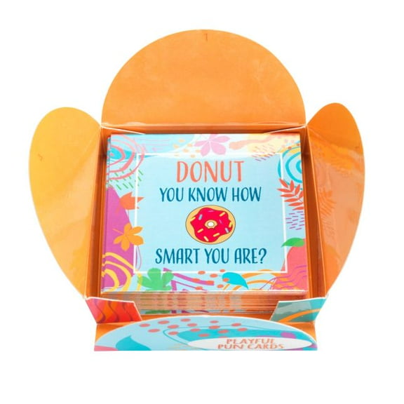 Really Good Stuff Little Enlightenments Playful Pun Cards ? Set of 40