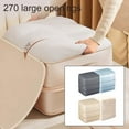 Gray for Ultra Space Saving Self Organizer Condense Duvet Storage Bag