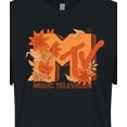 thumbnail image 3 of Mtv - Fall Florals - Juniors Cropped Graphic T-Shirt, 3 of 5