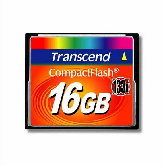 Transcend TS16GCF133 Transcend 16GB CompactFlash (CF) Card - 133x