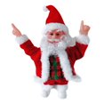 thumbnail image 1 of Conjunto de Navidad, muñeco de Papá Noel navideño, juguete que canta y baila, regalo de Año Nuevo, Navidad, 1 of 5