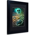 thumbnail image 2 of Trademark Fine Art "Art Nouveau Zodiac Cancer" Canvas Art by Color Bakery Black Matte, Black Frame, 2 of 4