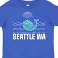 thumbnail image 4 of Inktastic Seattle Washington Cute Whale Travel Boys or Girls Toddler T-Shirt, 4 of 5