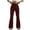 Wine-32, variant on REALiKUN Women's Flare Leggings High Waisted Yoga Pants Wide Leg Stretchy Bell Bottom Athletic Flared Long Pants