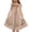 E183-Khaki, variant on hengsof Girls' Spring Summer Fashionable Mesh Princess Dress Sleeveless Suspender Solid Color Lapel Party Dress Sweet Stylish Dress for Ages 3-13