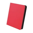 thumbnail image 4 of Yinanstore Trading Card Binder Card Binders 9 Pocket Display Double Sided Pocket Protection Cover Cards Storage Album for Football Cards Red, 4 of 7