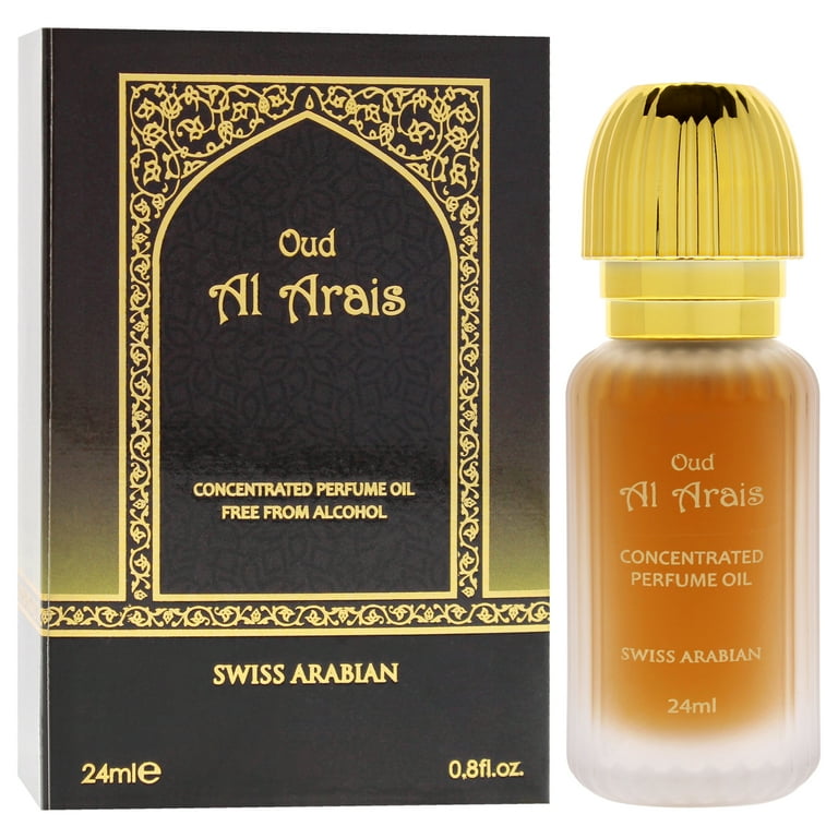 Produtos árabes Swiss Arabian Oud Al Arais , Concentrated Perfume Oil Rollerball