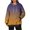 Yellow, variant on Brondbend Women's Fashion Hoodies Sweatshirts Womens Long Sleeved Gradient Color Front Pocket Casual Pullover with Drawstring Oversized Fall Winter Comfortable Top(Army Green)