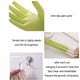 thumbnail image 4 of Guantes de Limpieza Reutilizables de Caucho Natural para Lavavajillas, Antideslizantes, para Cocina y Hogar., 4 of 6