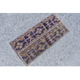 thumbnail image 3 of Turkish Rug, 1.5x3 ft Small Rug, Rugs For Nursery, Vintage Rug, Blue Moroccan Rugs, Antique Rug, Aztec Gift Rug, Outdoor Entry Rugs, 3 of 10