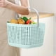 thumbnail image 1 of XWSHYW Contenedores de Almacenamiento Cesta de Mano Hueca Multifuncional para Almacenamiento de Baño y Hogar de Plástico, 1 of 6