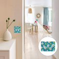 thumbnail image 7 of Yayeee Toggle Light Switch Wall Plate 2-Gang 4.56"x4.48" Decorative Outlet Cover, Small Daisy, 7 of 7