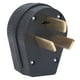 thumbnail image 5 of Enchufe recto industrial de 3 puntas, enchufe de ángulo resistente de hoja recta, conector macho de contactos de latón estándar de EE. UU. 50A 125V/250V, 5 of 8