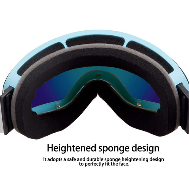stanreset Lunettes de Ski à Double Étage Lunettes Snowbord Anti-Buée Lunettes de Sport Extérieures No.3