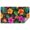 Pioneer Flower Floral, variant on Pioneer Flower Floral Print Pattern Rectangle Tablecloth 60"x84",Waterproof Polyester Rectangle Table Cloth, Wipeable Spillproof Polyester Tablecloth for Dining, Camping, Indoor and Outdoor