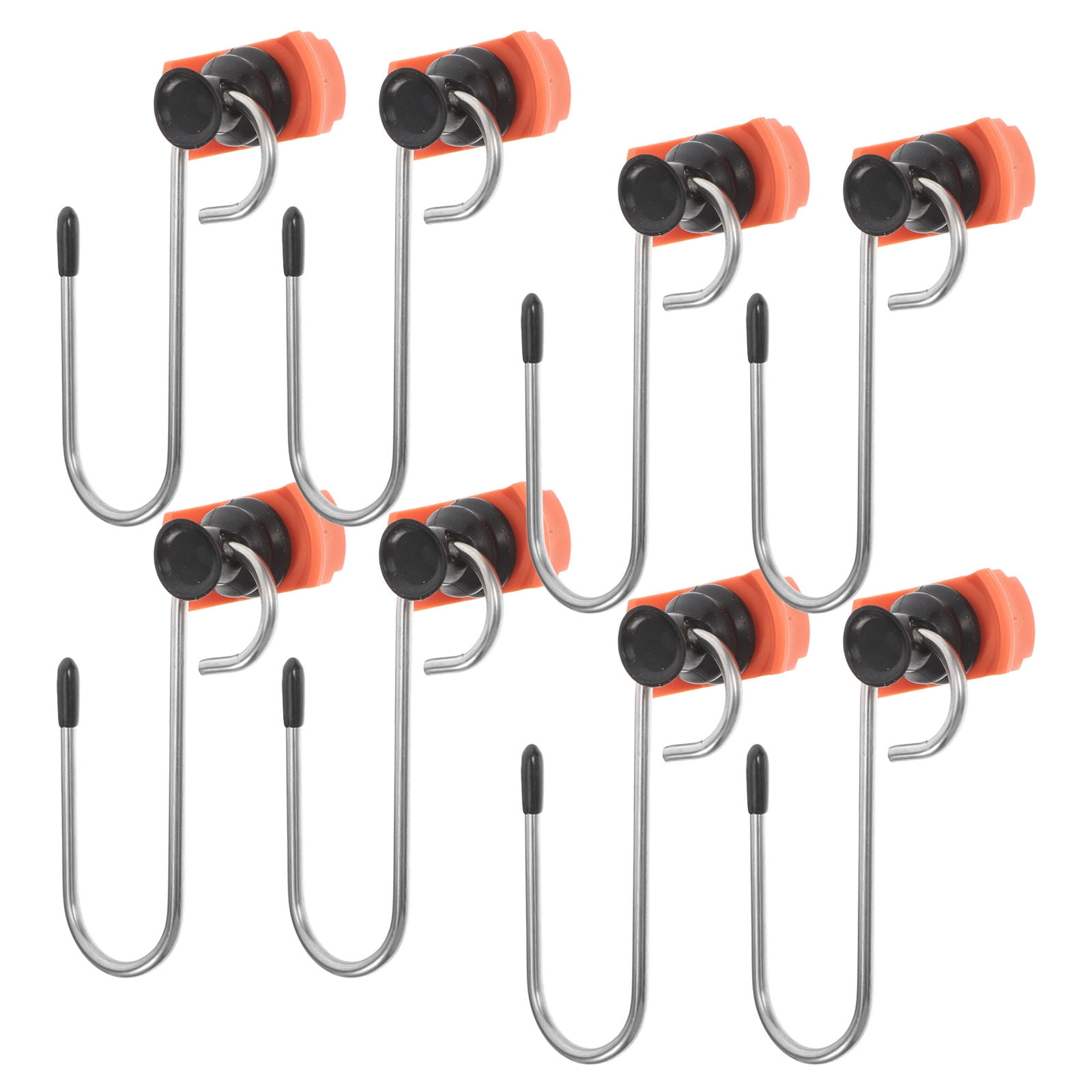 DEMACRIO Mount Aviation Rail Hook 8Set Multi Iron Plastic For Trailer Truck Cargo Management