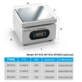 thumbnail image 2 of Riwcyla Aluminum Plate Heating Station Electronic Hot Plate Table Preheating Platform 0,400℃ for BGA Planting Printed Circuit Board Cellphone LCD Screen Repairs, 2 of 6