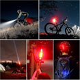 thumbnail image 5 of Luz para bicicleta, luz para bicicleta recargable por USB con velocímetro, computadora para bicicleta, luz LED para bicicleta, luz potente delantera y trasera para ciclismo de mont, 5 of 5
