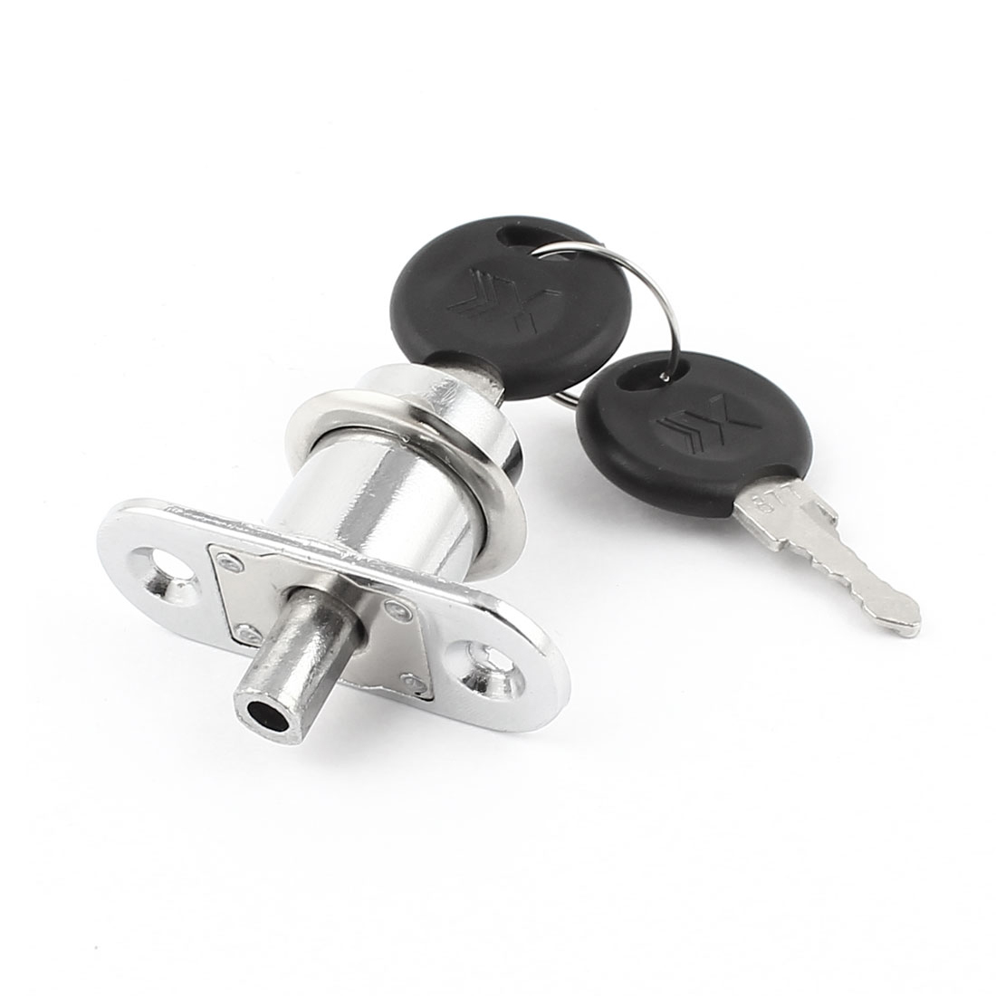 Home Office Door Showcase Cylinder Plunger Lock With 2 Keys - Simple Security Lock