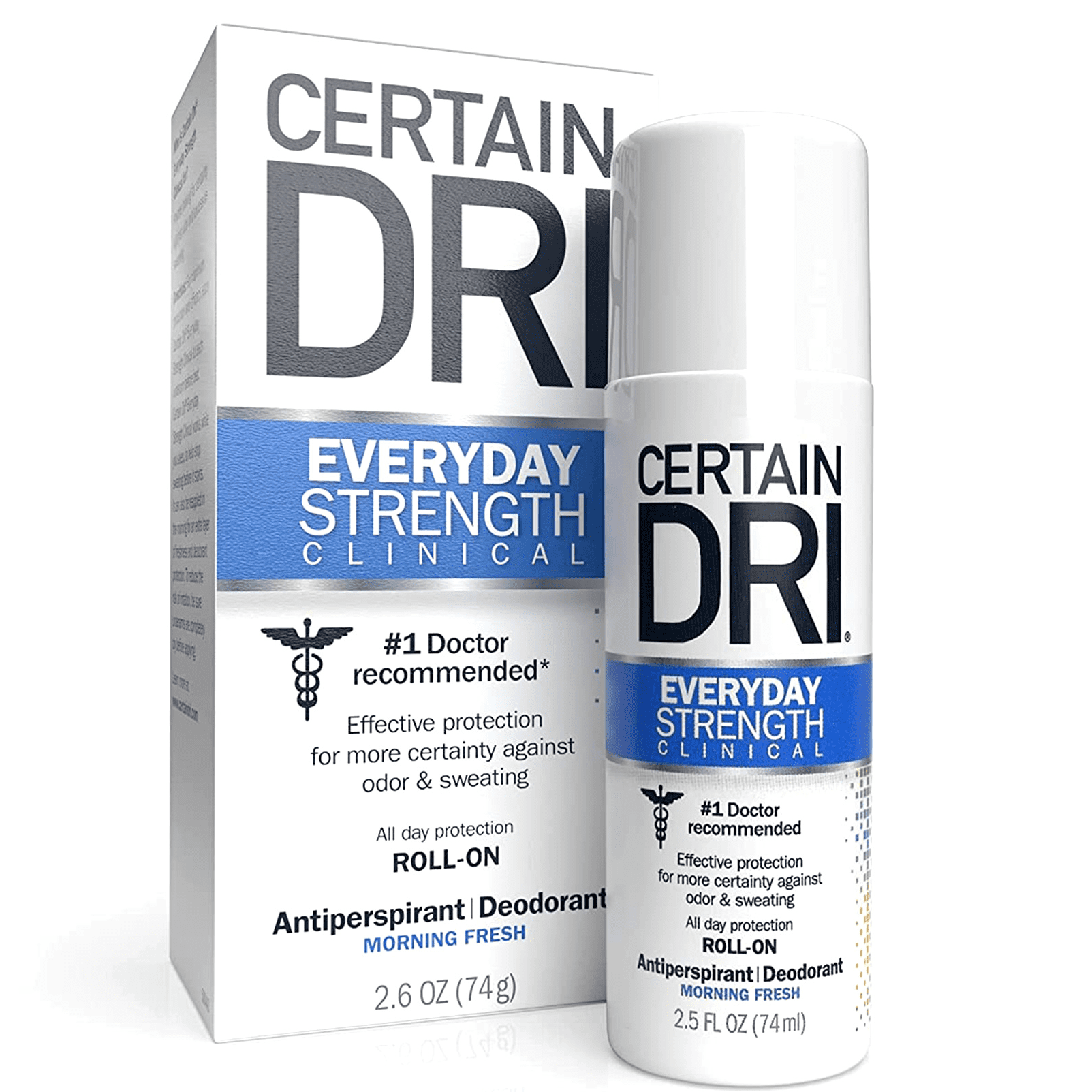 Certain Dri Everyday Strength Clinical Antiperspirant + Deodorant, Roll