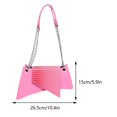 thumbnail image 2 of Bolso Bandolera Informal Con Cadena para Mujer Femenino Color Sólido, 2 of 7
