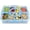 Blue-new-1, variant on Divided Serving Tray with Lid and Handle, 8 Compartments Snack Box, Portable Platter for Candy Fruits Nuts, Snack Party Entertaining Picnic