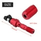thumbnail image 4 of Tornillo de pinza de freno M10 x 1,25mm para motocicleta, perno Banjo, arandelas de pezón de purga, tapa antipolvo, color rojo Jadeshay A, 4 of 8