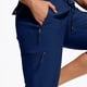 thumbnail image 5 of TaTaai Womens Solid High Waist Capri Pants Drawstring Elastic Waist Casual Cargo Trousers With Pockets Soft Lightweight Comfy Pants For Daily Casual Seaside Outfits Gift, 5 of 5