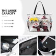 thumbnail image 3 of Naloa Christmas Snowman With Hat Large Capacity Beach Bag, Waterproof Sandproof Beach Swim Pool Bag Tote Bag for Women, 3 of 7