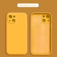 thumbnail image 1 of Funda de silicona líquida cuadrada 100wd para iPhone 13 12 11 Pro Max Mini XS X XR 7 8 Plus SE 2020 cubierta de protección de lente completa Tan Jianjun unisex, 1 of 2