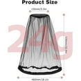 thumbnail image 6 of Mosquito Net Hat, 2-pack Mosquito Head Net Mesh for Outdoors Bug Net for Head Hiking Hats with Netting for Men Women, 6 of 6