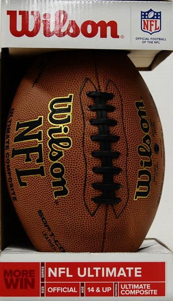 Wilson NFL Ultimate Composite Football, Official Size