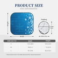 thumbnail image 3 of Fotbe Blue Christmas 2-Piece Car Windshield Sun Shade | Sun Blocker for Car Windshield | Foldable Automotive Interior Accessories for Sun Protection-Small, 3 of 7