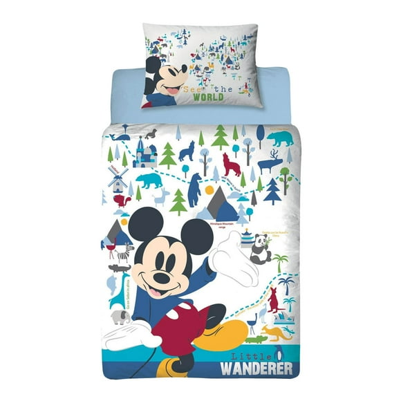 Disney Wanderer Mickey Mouse Duvet Cover Set