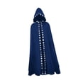 thumbnail image 3 of Capa con capucha para Halloween, capa de carnaval, para actuación, juego de rol, baile de graduación, cosplay, 3 of 8