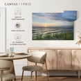 thumbnail image 5 of Elephant Stock Lake Michigan Sunset Wall Art - Horizontal Canvas Wall Art - Living Room Wall Decor - Nature Canvas - Gray And Blue Decor By Alan Majchrowicz - 12" x 8", 5 of 8