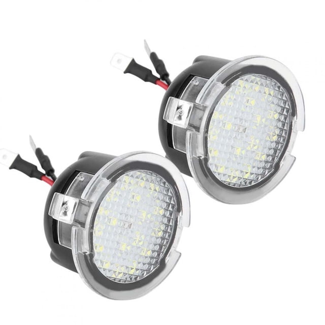 Rear Mirror Lamp,18 LED 1.8w Single Back View Puddle Light Rear View Puddle Light Modern Innovation