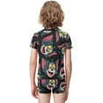 thumbnail image 3 of Tom And Jerry Boys 2-Piece Swimsuit Set, Short Sleeve Rash Guard & Swim Trunks, 3 of 7