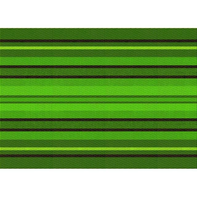 Ahgly Company Machine Washable Indoor Rectangle Transitional Deep Emerald Green Area Rugs, 7' x 9'