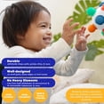 thumbnail image 4 of Mobi Woblii Platinum Activity Toy - Montessori Toys for 3 Month Old and Up, Sensory Ball Toy for Babies & Toddlers, Teething Toy Made with Food Grade Silicone, BPA and Phthalate Free - Pack of 1, 4 of 7