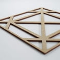 thumbnail image 4 of Ekena Millwork 11 3/8"W x 11 3/8"H x 1/4"T Small Buxton Decorative Fretwork Wood Wall Panels, Birch, 4 of 15